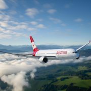 First Austrian Airlines Dreamliner takes off for New York