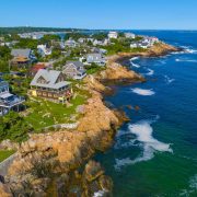 Coastal homes of Gloucester, Massachussetts